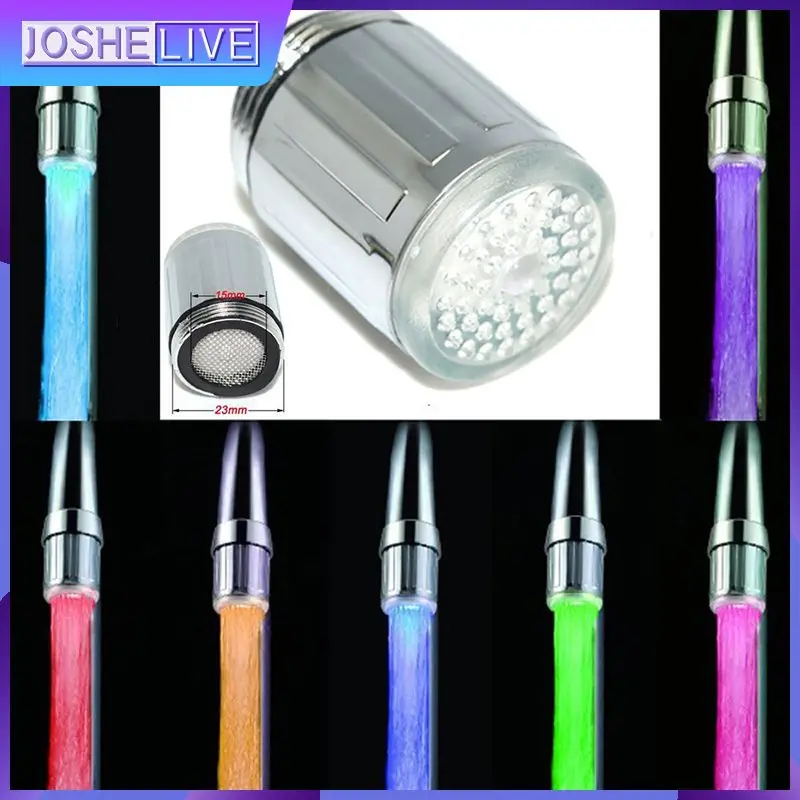 Change Colors Bathroom Shower Tap 3-color Light-up Faucet Nozzle Head Durable Abs Tap Nozzle Shower Household Tools Green
Change Colors Bathroom Shower Tap 3-color Light-up Faucet Nozzle Head Durable Abs Tap Nozzle Shower Household Tools Green