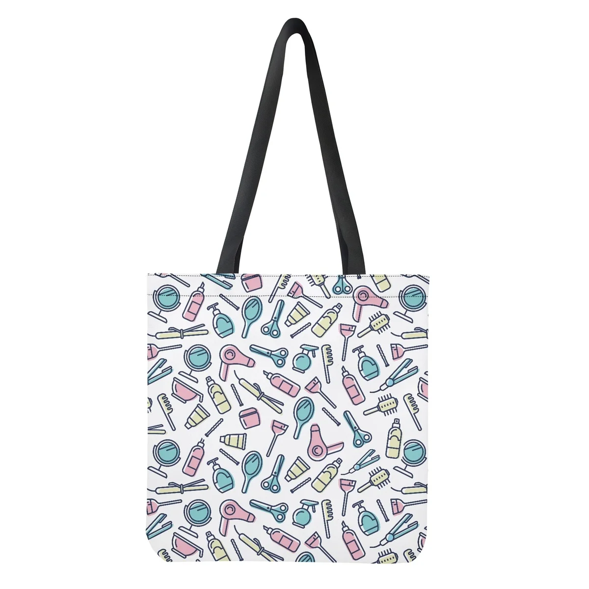 Fun Barber Theme Students Large Capacity Book Bag Outdoor Sports Waterproof Handbag Shopping Shopping Single Room Bag Foldable P
Fun Barber Theme Students Large Capacity Book Bag Outdoor Sports Waterproof Handbag Shopping Shopping Single Room Bag Foldable P