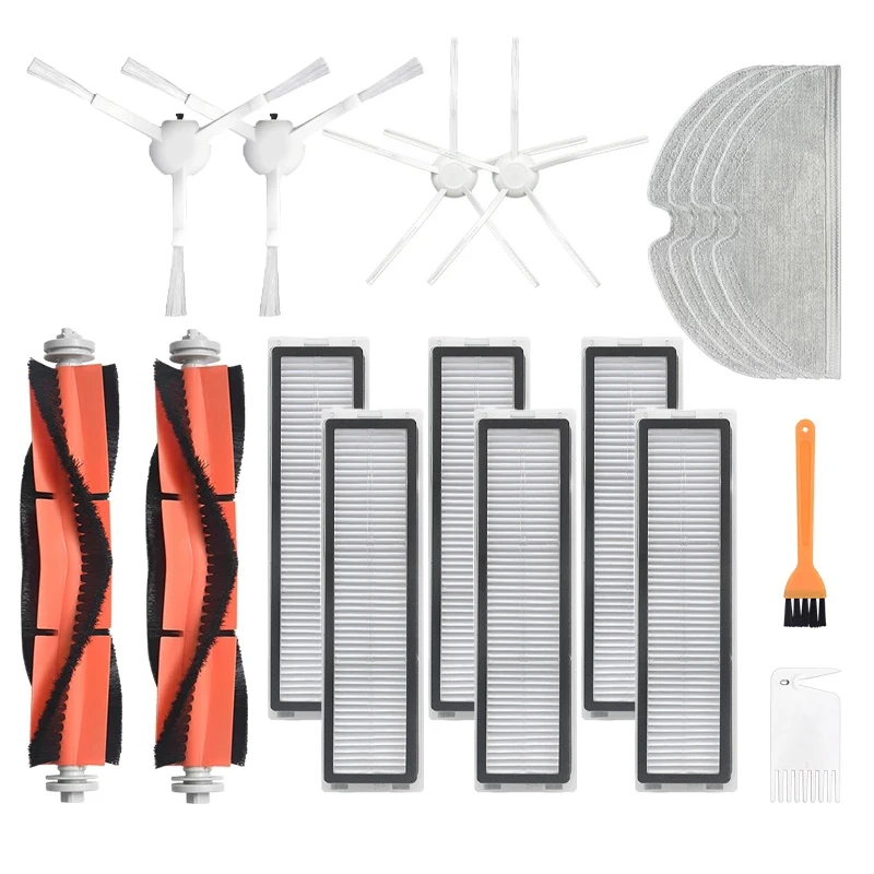 for Dreame D9 Robot Vacuum Cleaner Replacement Accessories Side Brush Main Brush HEPA Filter Mop Cloth Rags Spare Parts
for Dreame D9 Robot Vacuum Cleaner Replacement Accessories Side Brush Main Brush HEPA Filter Mop Cloth Rags Spare Parts