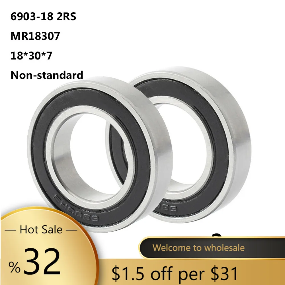 For Dt Swiss Bearings 6903-18 2rs Bearing Bike Front Wheel Hub Bearings 18x30x7mm High Quality Bicycle Spare Parts
For Dt Swiss Bearings 6903-18 2rs Bearing Bike Front Wheel Hub Bearings 18x30x7mm High Quality Bicycle Spare Parts
