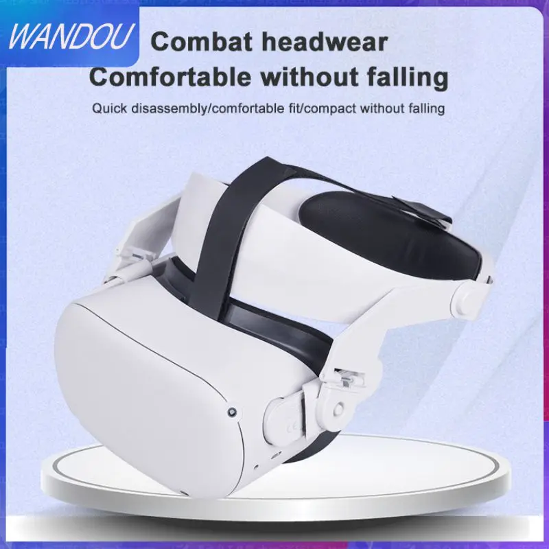 Comfortable Anti-fall Alternative Head Strap Ajustable Halo Strap Head Strap Virtual Reality Accessorie Vr Protective Sleeve
Comfortable Anti-fall Alternative Head Strap Ajustable Halo Strap Head Strap Virtual Reality Accessorie Vr Protective Sleeve
