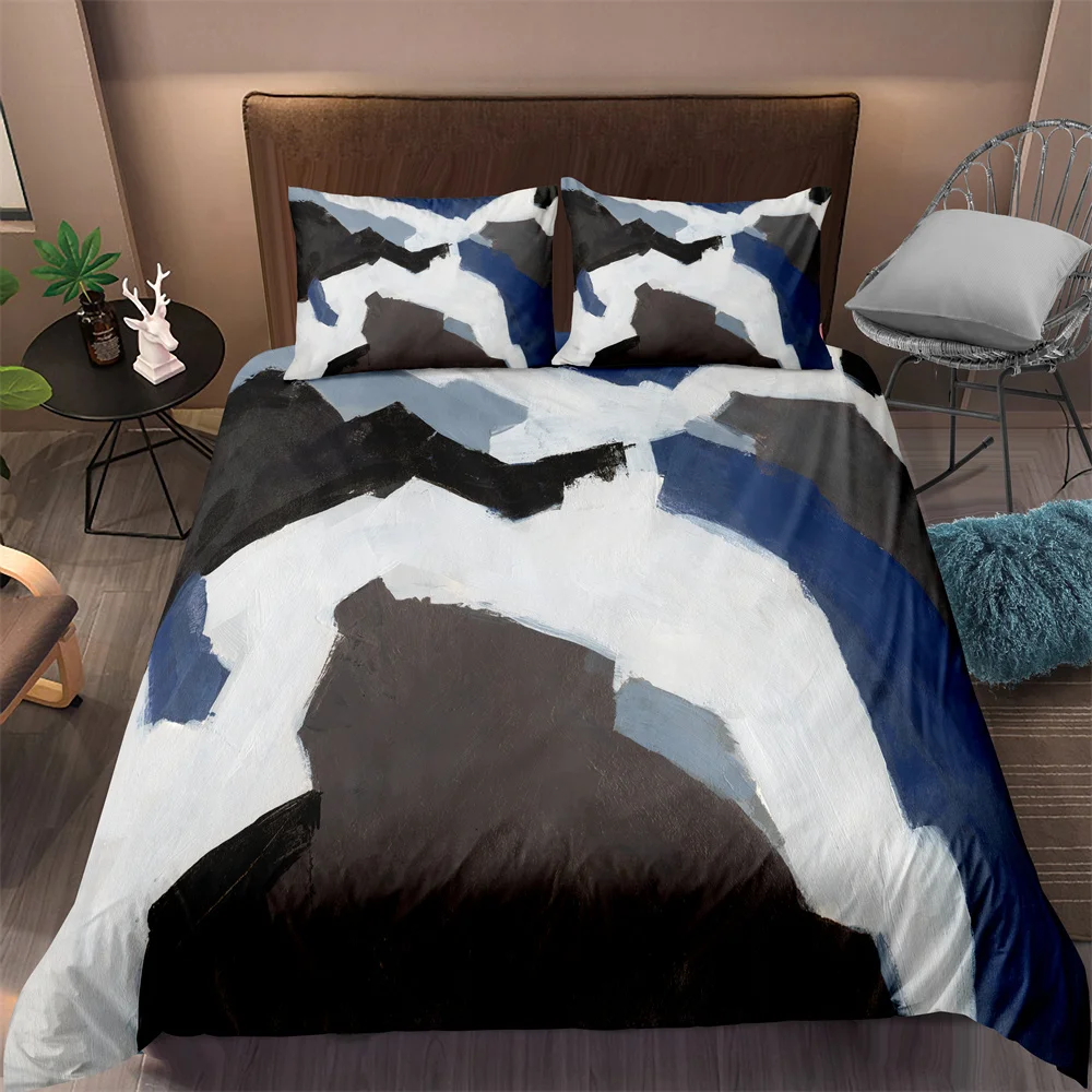 Abstract Duvet Cover King/Queen Size,irregular Geometric Pattern Bedding Set Modern Trendy Art Soft 2/3pcs Polyester Quilt Cover
Abstract Duvet Cover King/Queen Size,irregular Geometric Pattern Bedding Set Modern Trendy Art Soft 2/3pcs Polyester Quilt Cover