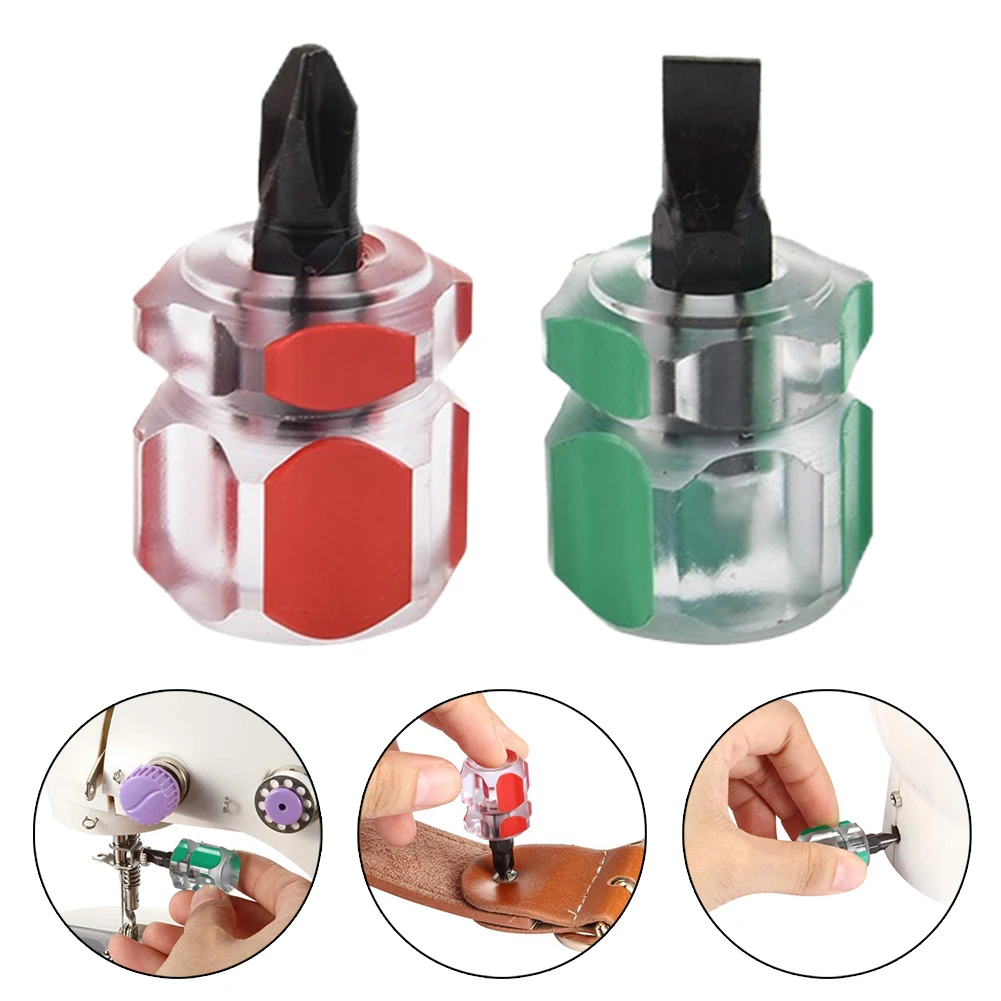 Screwdriver Kit Set Mini Small Radish Head Screw Driver Portable Flat/Cross Head Screwdrivers Transparent Handle Repair Tools
Screwdriver Kit Set Mini Small Radish Head Screw Driver Portable Flat/Cross Head Screwdrivers Transparent Handle Repair Tools