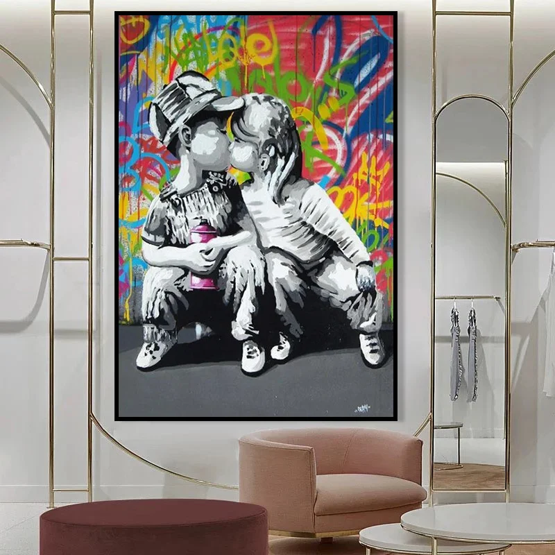 Banksy "Life Is Short Chill The Duck Out" Posters and Prints Graffiti Art Abstract Canvas Painting Wall Canvas Art Home Decor 
Banksy "Life Is Short Chill The Duck Out" Posters and Prints Graffiti Art Abstract Canvas Painting Wall Canvas Art Home Decor