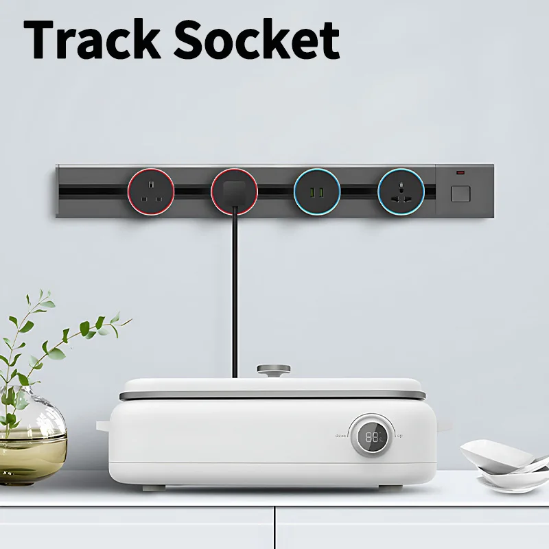 Track Socket Rail Wall Mounted Movable Sockets-Electric Plug Adapter Highquality Outlet UK US AU EU Standard Usb Wall Sockets
Track Socket Rail Wall Mounted Movable Sockets-Electric Plug Adapter Highquality Outlet UK US AU EU Standard Usb Wall Sockets