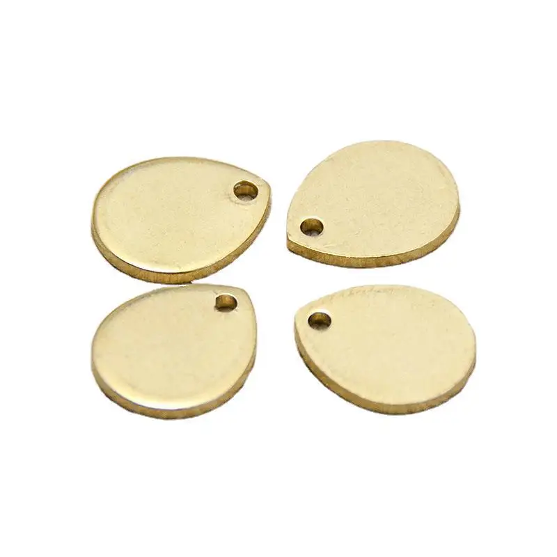 10pcs/lot Waterdrop Solid Charms Pendant for DIY Earrings Bracelet Jewelry Handmade Crafts Making Supplies Brass Accessories
10pcs/lot Waterdrop Solid Charms Pendant for DIY Earrings Bracelet Jewelry Handmade Crafts Making Supplies Brass Accessories