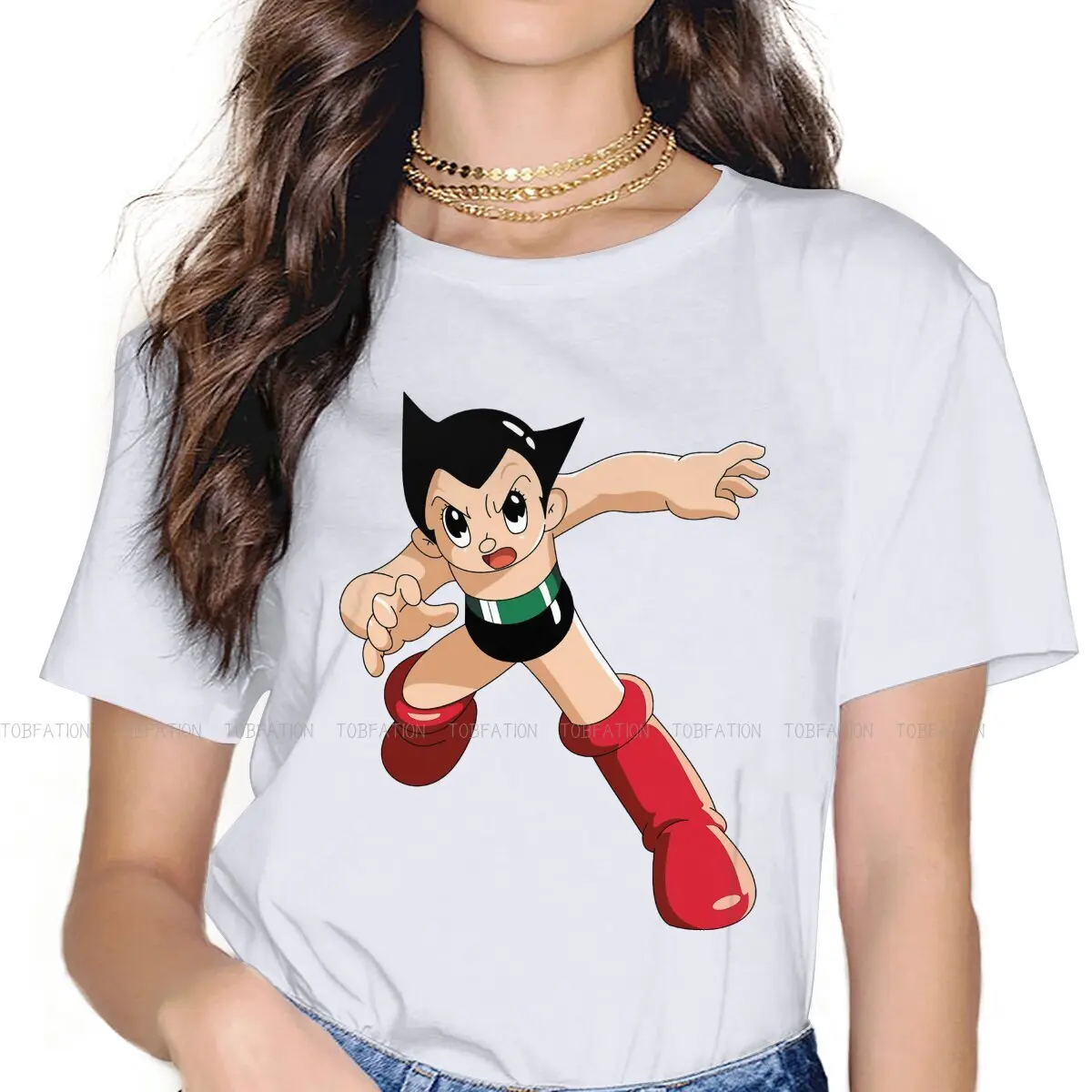 Fighting Women Tshirts Astroboy Aesthetic Vintage Female Clothing Loose Cotton Graphic Streetwear
Fighting Women Tshirts Astroboy Aesthetic Vintage Female Clothing Loose Cotton Graphic Streetwear