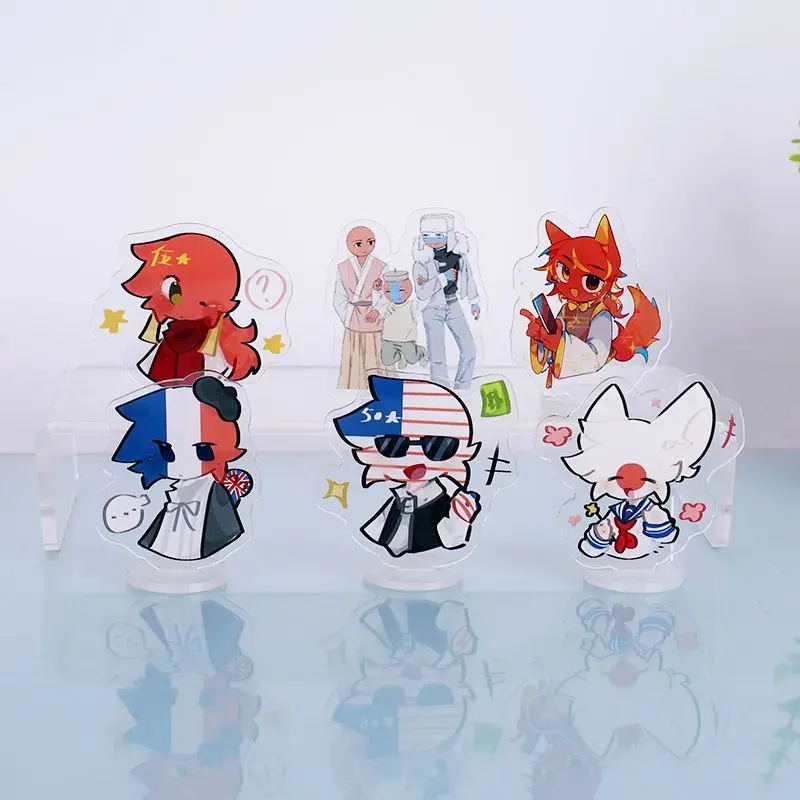 Countryhumans Anime KeyChain Cartoon Spring Key Chain Women Fashion Kawaii Figure Model Plate Standing Accesorios Acrylic Gift
Countryhumans Anime KeyChain Cartoon Spring Key Chain Women Fashion Kawaii Figure Model Plate Standing Accesorios Acrylic Gift