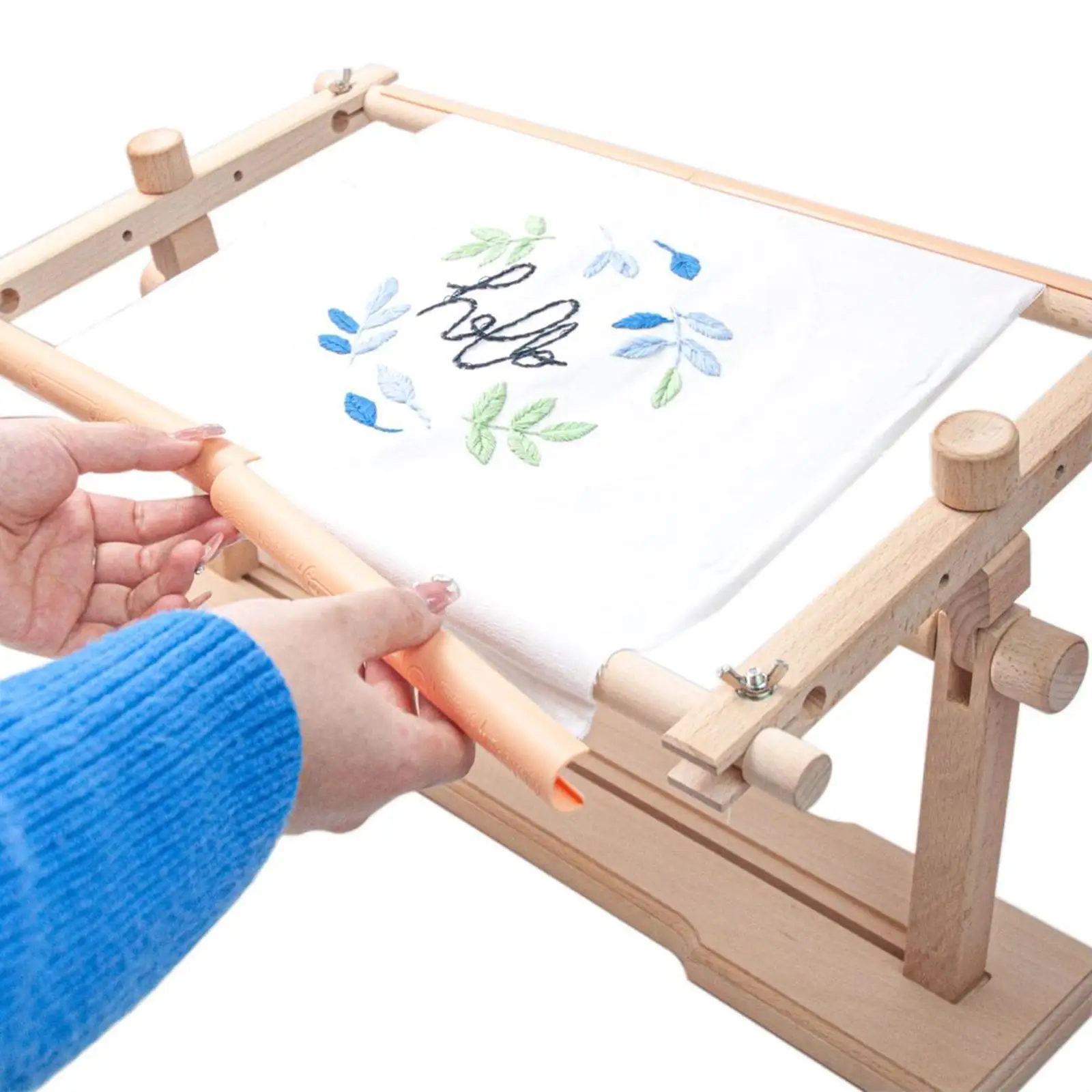 Cross Stitch Frame Scroll Accessories for Stitching Sewing Rotating Multifunctional Table Top Present DIY Quilting Stand Adult
Cross Stitch Frame Scroll Accessories for Stitching Sewing Rotating Multifunctional Table Top Present DIY Quilting Stand Adult