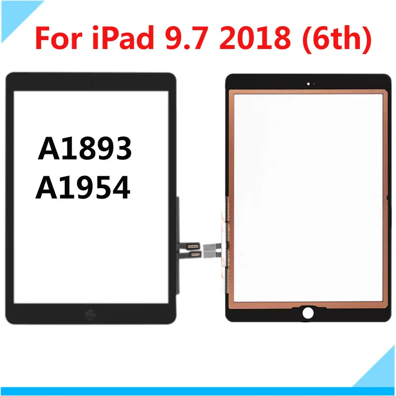 Original Touch Screen For iPad 9.7" 2018 6th Gen A1893 A1954 Display Glass With Home Button +Tempered Glass
Original Touch Screen For iPad 9.7" 2018 6th Gen A1893 A1954 Display Glass With Home Button +Tempered Glass