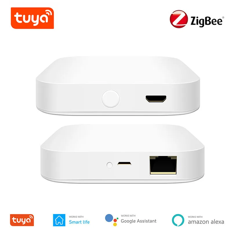 Tuya ZigBee Smart Gateway Hub Wireless / Wired Smart Home Bridge Smart Life APP Remote Controller Works with Alexa Google Home
Tuya ZigBee Smart Gateway Hub Wireless / Wired Smart Home Bridge Smart Life APP Remote Controller Works with Alexa Google Home