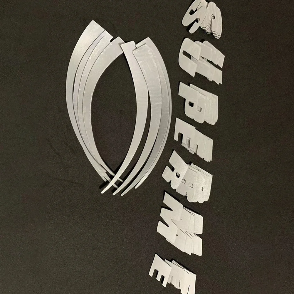 8 Sets SPORTS Tire Lettering Sticker Reflective Letters 1.06'' 14''-22'' Glow Waterproof Flexible PVC Exterior Car Tires Decor
8 Sets SPORTS Tire Lettering Sticker Reflective Letters 1.06'' 14''-22'' Glow Waterproof Flexible PVC Exterior Car Tires Decor
