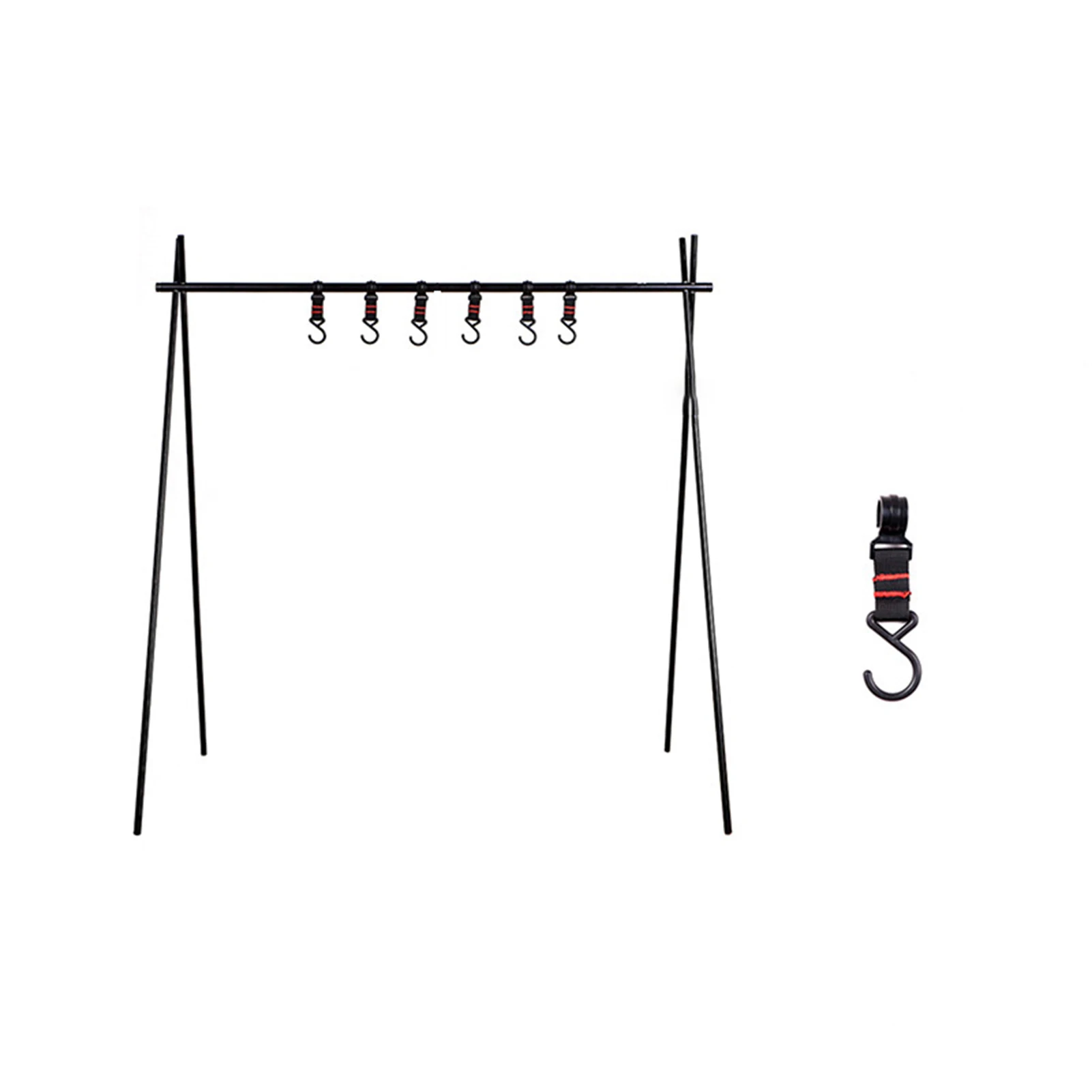 Lightweight Exterior Folding Camping Shelf Aluminum Alloy Clothes Storage Hanger Cookware Eequipment Hanging Rack
Lightweight Exterior Folding Camping Shelf Aluminum Alloy Clothes Storage Hanger Cookware Eequipment Hanging Rack