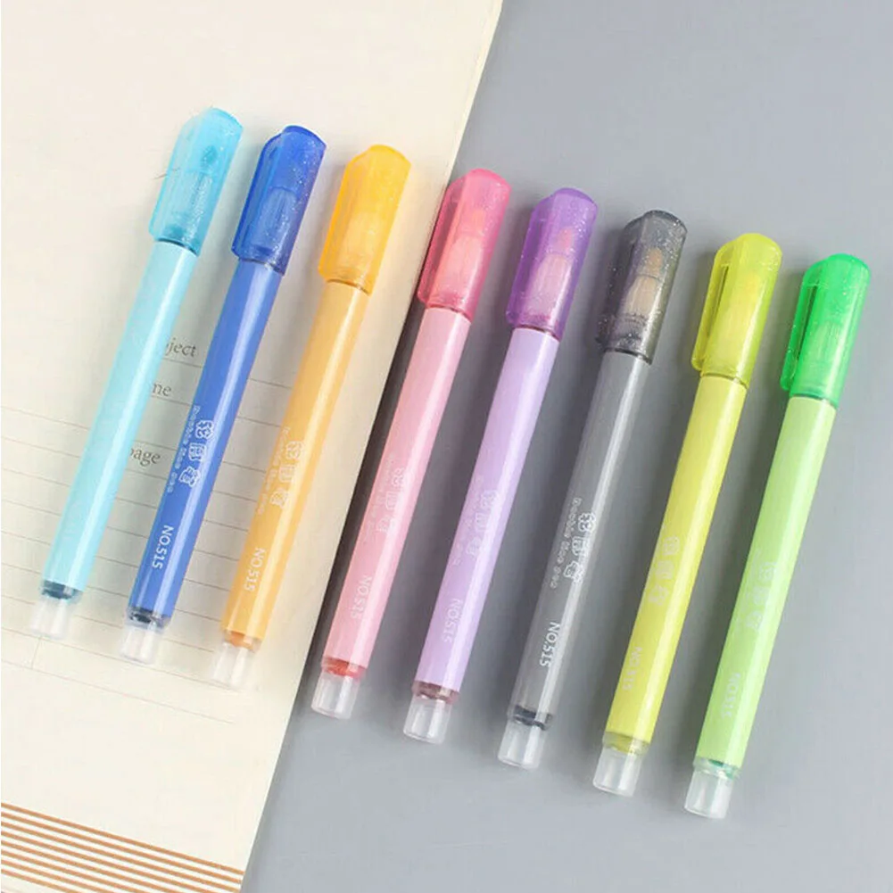 Double Line Colorful Drawing DIY With Clip Office Signing Stationery Students Kids Outline Highlighter Pen Glitter Art Marker
Double Line Colorful Drawing DIY With Clip Office Signing Stationery Students Kids Outline Highlighter Pen Glitter Art Marker