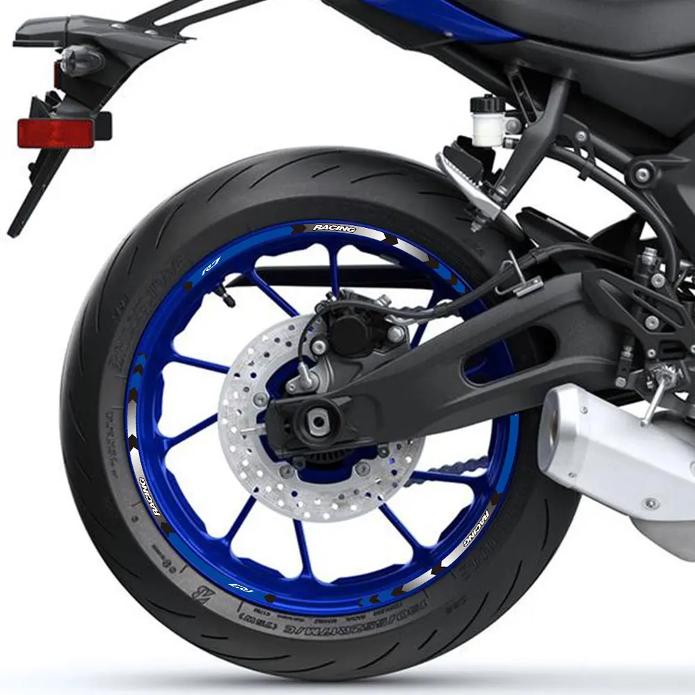 Для Yamaha YZF-R7 YZFR7 2022 2023 17 дюймов аксессуары для мотоциклов наклейка обод шины декоративные наклейки Набор светоотражающих полос для колеса
Для Yamaha YZF-R7 YZFR7 2022 2023 17 дюймов аксессуары для мотоциклов наклейка обод шины декоративные наклейки Набор светоотражающих полос для колеса