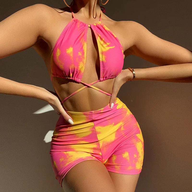 Sexy Bikinis Swimsuits Cut Out Women's Swimwear 2022 One Shoulder Biquini High Cut Bathing Suits Push Up Beach Bikini Set 
Sexy Bikinis Swimsuits Cut Out Women's Swimwear 2022 One Shoulder Biquini High Cut Bathing Suits Push Up Beach Bikini Set