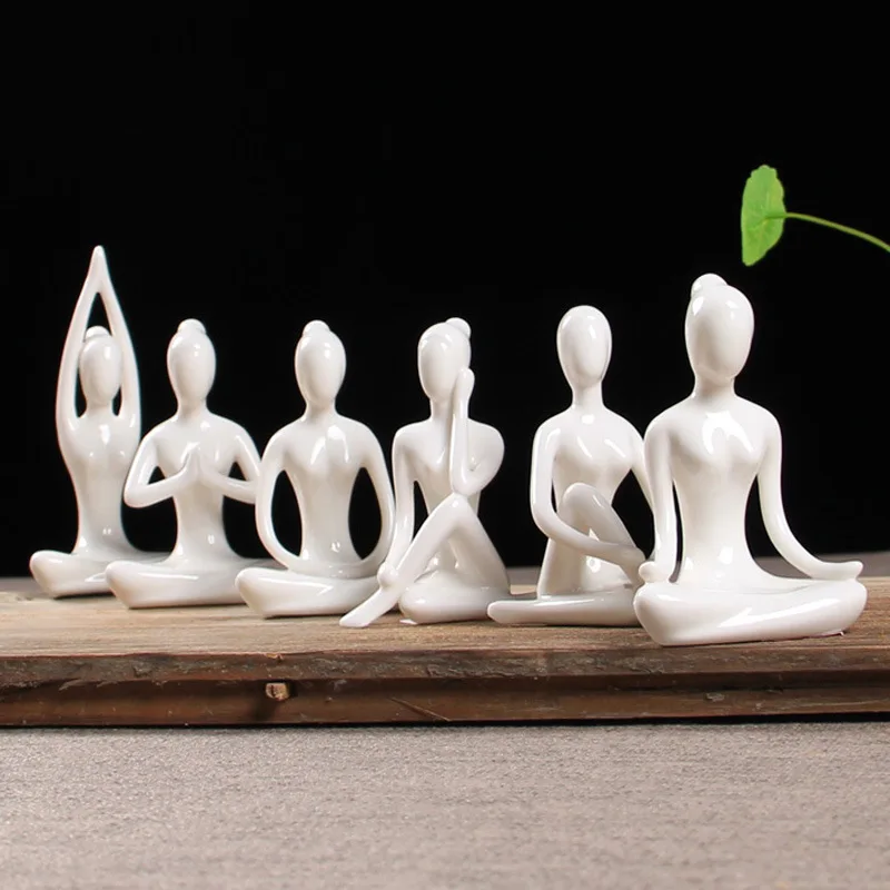 Religious crafts modern minimalist creative yoga girl small ornaments ceramic crafts home abstract figure closet decorations
Religious crafts modern minimalist creative yoga girl small ornaments ceramic crafts home abstract figure closet decorations