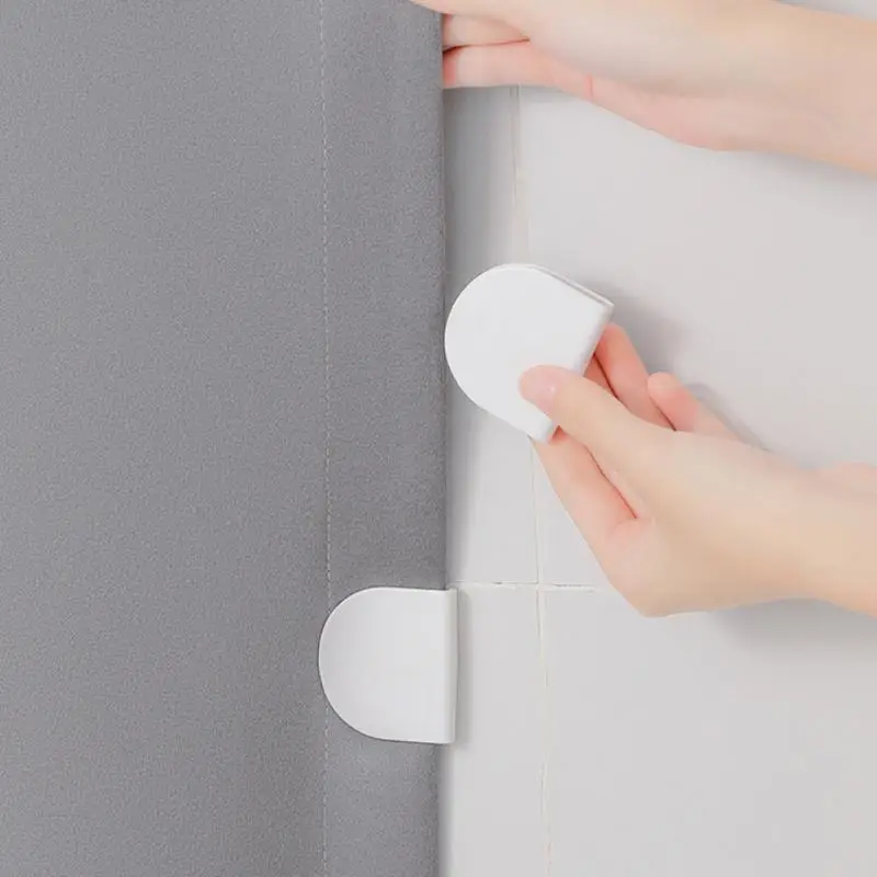 2/4/5PCS Regular Curtain Clip Built-in Anti-skid Ball Bath Curtain Fixing Buckle One Thing For Multiple Purposes Easy To Use
2/4/5PCS Regular Curtain Clip Built-in Anti-skid Ball Bath Curtain Fixing Buckle One Thing For Multiple Purposes Easy To Use