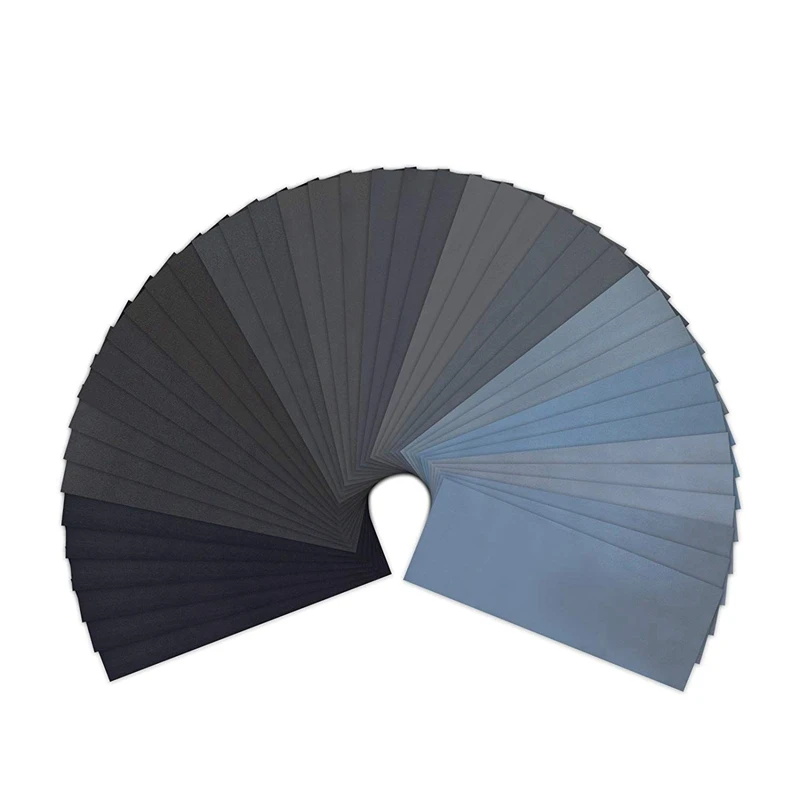 120 To 5000 Assorted Grit Sandpaper For Wood Furniture Finishing, Metal Sanding And Automotive Polishing, Dry Or Wet Sanding, 9 
120 To 5000 Assorted Grit Sandpaper For Wood Furniture Finishing, Metal Sanding And Automotive Polishing, Dry Or Wet Sanding, 9
