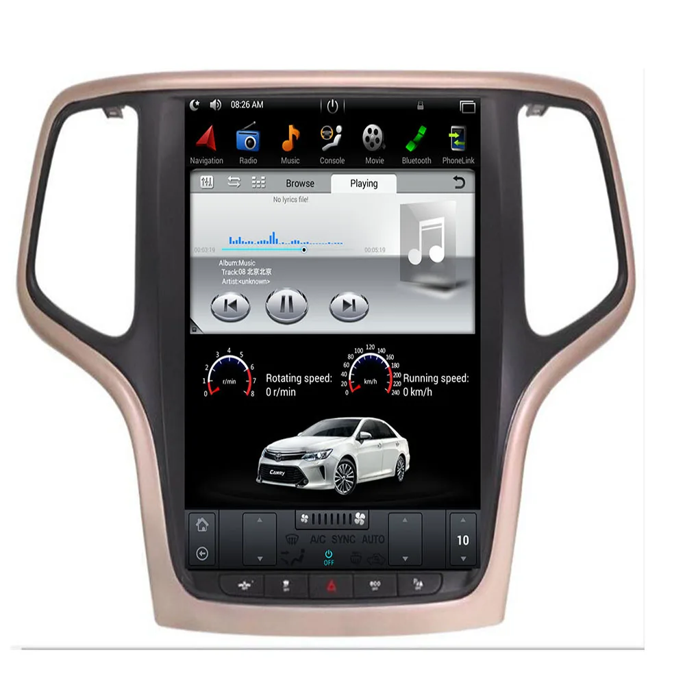 12.3" 2 Din Car Multimedia Video Player GPS For Jeep Grand Cherokee 2013 - 2050 Vertical Screen Tesla Style Android Radio Camera
12.3" 2 Din Car Multimedia Video Player GPS For Jeep Grand Cherokee 2013 - 2050 Vertical Screen Tesla Style Android Radio Camera