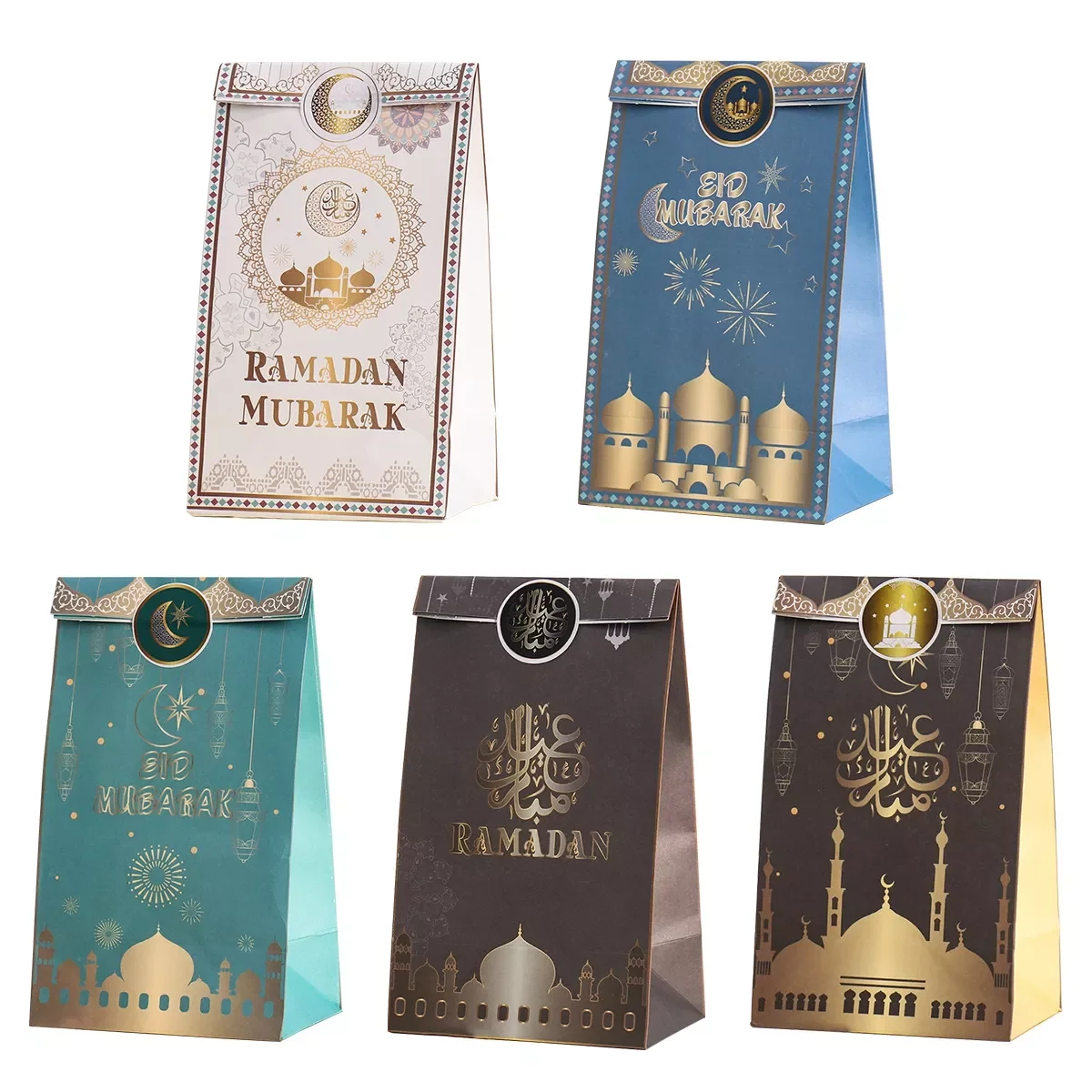 6pcs Eid Mubarak Candy Box Ramadan Decorations Islam Muslim Party Supplies Paper Gift Boxes Ramadan Kareem Eid Gifts Bag Sticker
6pcs Eid Mubarak Candy Box Ramadan Decorations Islam Muslim Party Supplies Paper Gift Boxes Ramadan Kareem Eid Gifts Bag Sticker