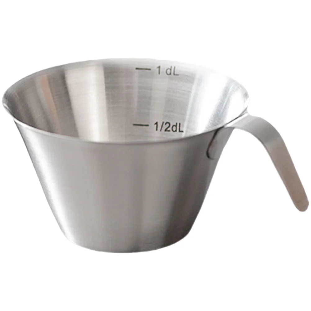 Cup Coffee Measuring Espresso Stainless Steel Cylinder Home Making Extraction Baking Container
Cup Coffee Measuring Espresso Stainless Steel Cylinder Home Making Extraction Baking Container