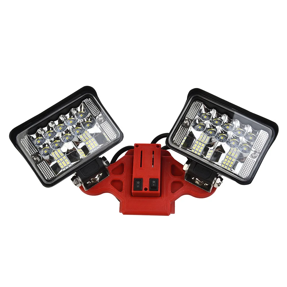 1x LED Work Light For Milwaukee /XC Batteries 18V 20V (5600LM) 2 Head-w/USB Flipper Zero Ecoflow Tools Parkside Navaja Pladur
1x LED Work Light For Milwaukee /XC Batteries 18V 20V (5600LM) 2 Head-w/USB Flipper Zero Ecoflow Tools Parkside Navaja Pladur