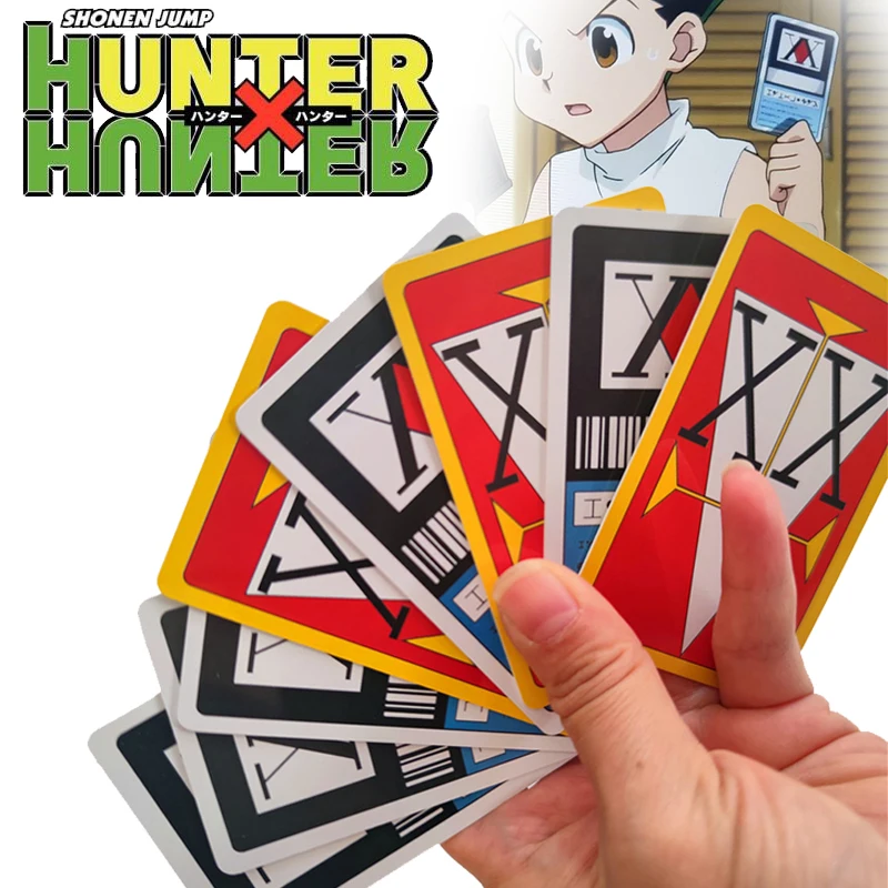 Hunter X Hunter License Card PVC Cards Anime Killua Zoldyck Kurapika Chrollo Lucilfer Cosplay Collection Costume Props
Hunter X Hunter License Card PVC Cards Anime Killua Zoldyck Kurapika Chrollo Lucilfer Cosplay Collection Costume Props