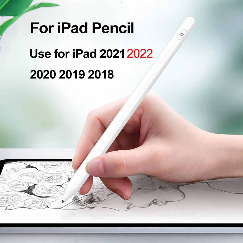 Для Apple Pencil для iPad Air 4 5 2022 2020 Pro 11 12 9 2021 10 2 9-го 8-го 7-го поколения 3 Mini 6 7 сенсорный
