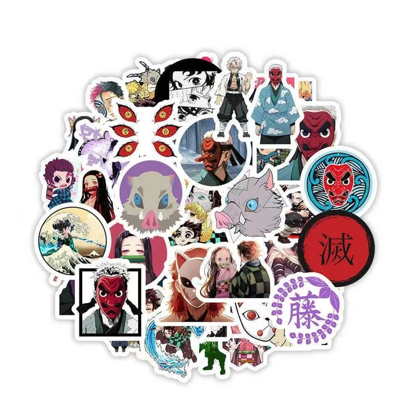 1 Set 70 Pcs Demon Slayer Surrounding Graffiti Stickers Luggage Two-dimensional Animation Stickers Kamado Tanjirou Kamado Nezuko
1 Set 70 Pcs Demon Slayer Surrounding Graffiti Stickers Luggage Two-dimensional Animation Stickers Kamado Tanjirou Kamado Nezuko