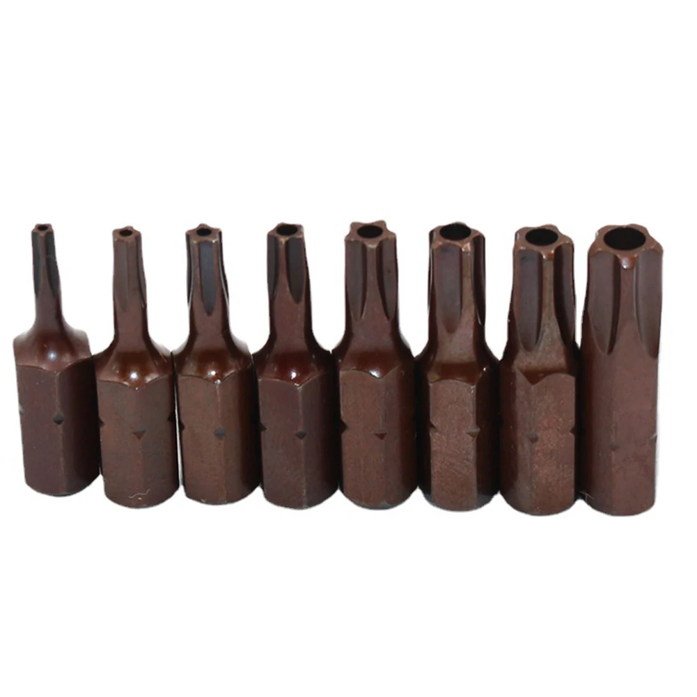 12 Pcs Magnetic Torx Screwdriver Bit 6.35mm Hex Shank 25mm TS8/TS10/TS15/TS20/TS25/TS27/TS30/TS40 For Electric Drill Screwdriver
12 Pcs Magnetic Torx Screwdriver Bit 6.35mm Hex Shank 25mm TS8/TS10/TS15/TS20/TS25/TS27/TS30/TS40 For Electric Drill Screwdriver