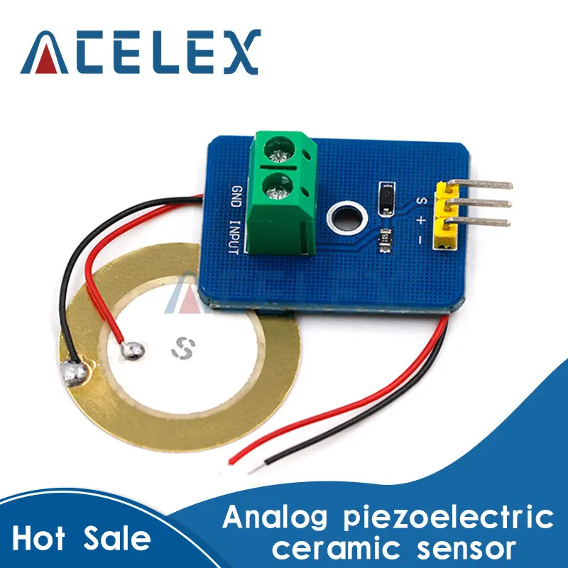 Керамический пьезовибродатчик, 3,3 В/5 В, аналоговый контроллер, электронные компоненты, поставки, датчик для Arduino UNO R3
Керамический пьезовибродатчик, 3,3 В/5 В, аналоговый контроллер, электронные компоненты, поставки, датчик для Arduino UNO R3