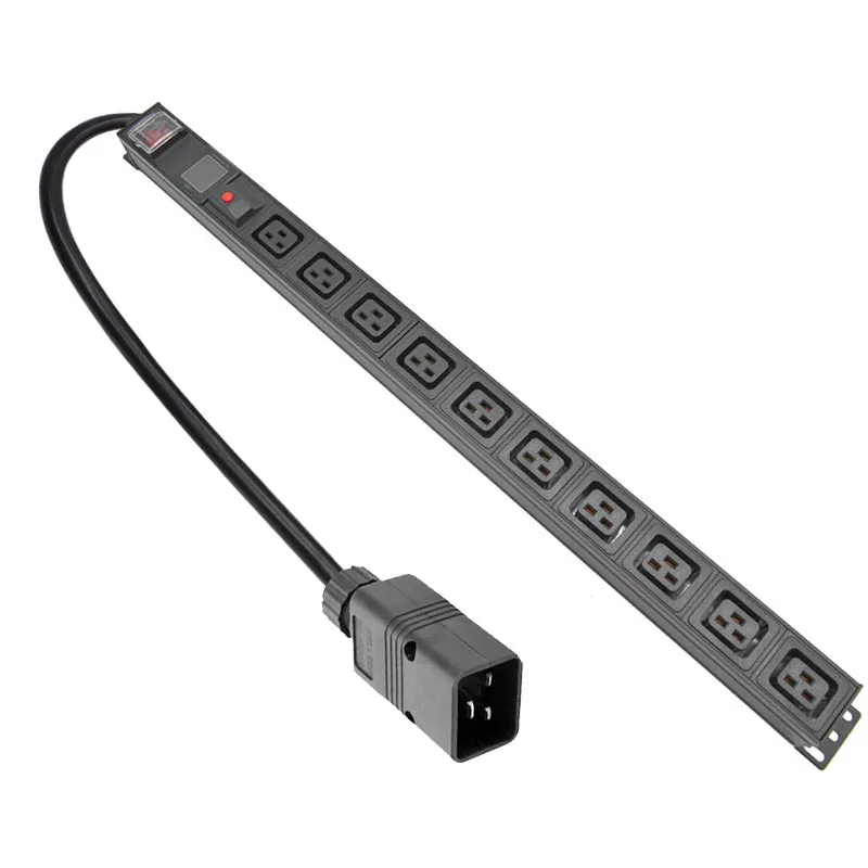 PDU Power Strip C19 output 10AC socket With current display meter C13/C20/UK/US/AU/Israel/EU PLUG lightning protection
PDU Power Strip C19 output 10AC socket With current display meter C13/C20/UK/US/AU/Israel/EU PLUG lightning protection