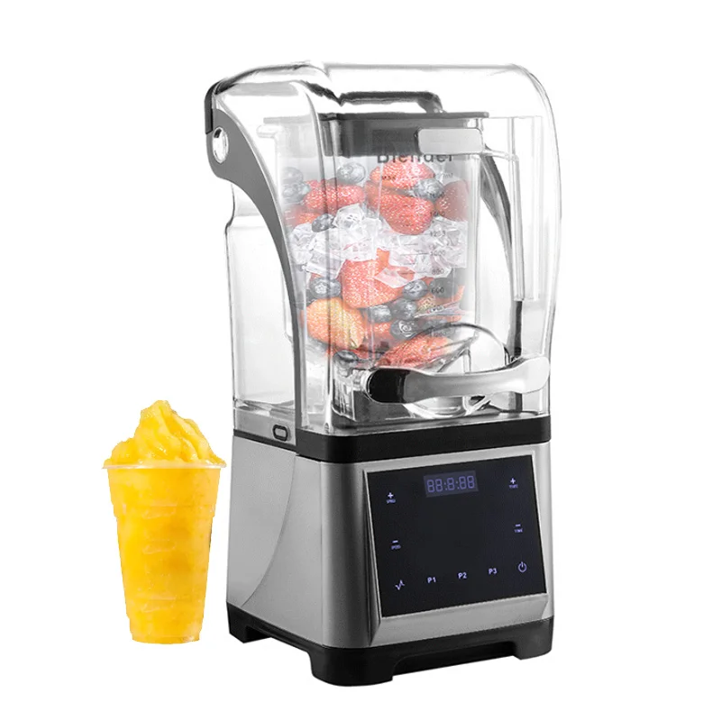 Commercial Blender Mixer And Juicers Quiet Low Noise Smoothie Blender Food Processors Heavy Duty Blender With Sound Cover
Commercial Blender Mixer And Juicers Quiet Low Noise Smoothie Blender Food Processors Heavy Duty Blender With Sound Cover