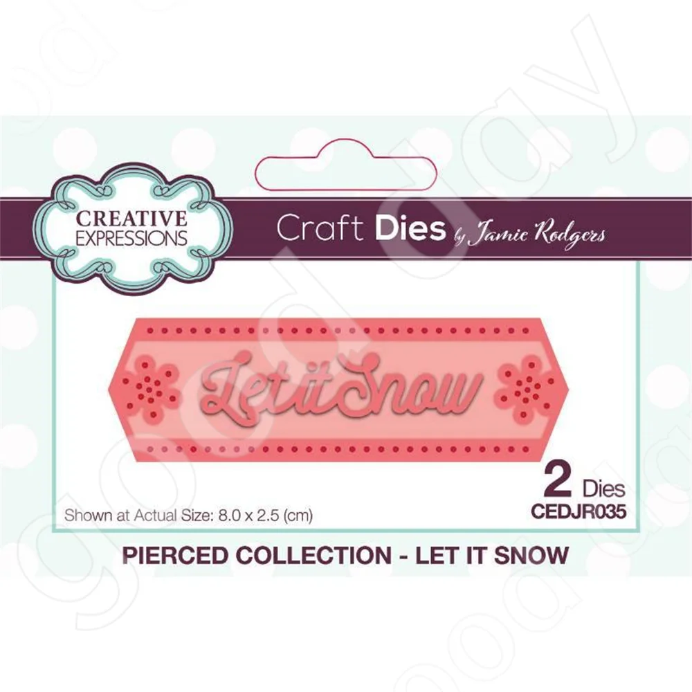 Let It Snow Craft Metal Cutting Dies Scrapbook Diary Decoration Embossing Template Diy Greeting Card Handmade Hot Sale Arriva
Let It Snow Craft Metal Cutting Dies Scrapbook Diary Decoration Embossing Template Diy Greeting Card Handmade Hot Sale Arriva