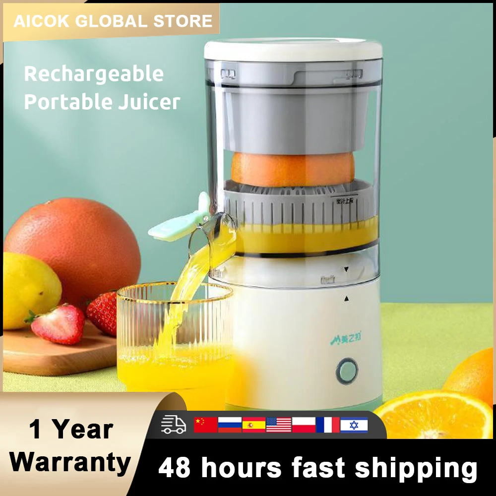 45W Juicer Portable USB Rechargeable Mini Home Wireless Juicer Machine Separator Squeezer Pressure Juicer Extractor for Home
45W Juicer Portable USB Rechargeable Mini Home Wireless Juicer Machine Separator Squeezer Pressure Juicer Extractor for Home