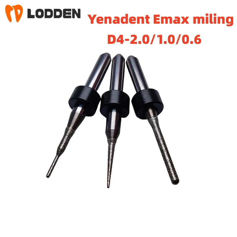 Стоматологические фрезерные боры Yenadent Emax miling для шлифовки 1 шт. для покрытия CADCAM D4 2,0/1,0/0,6
Стоматологические фрезерные боры Yenadent Emax miling для шлифовки 1 шт. для покрытия CADCAM D4 2,0/1,0/0,6