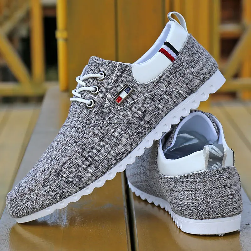 Wnfsy Spring Men's Casual Shoes Retro Casual Plus Size Breathable Non-Slip Outdoor Hiking Canvas Shoes Alpargatas Zapatillas
Wnfsy Spring Men's Casual Shoes Retro Casual Plus Size Breathable Non-Slip Outdoor Hiking Canvas Shoes Alpargatas Zapatillas