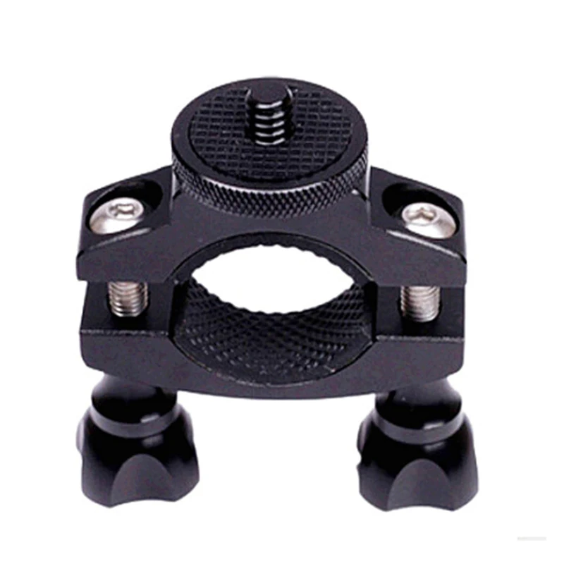 

1/4 Screw Interface Bicycle Bracket Aluminum Alloy Bracket For GoPro Hero 11 10 9 SJCAM AKASO EKEN DJI YI Insta360