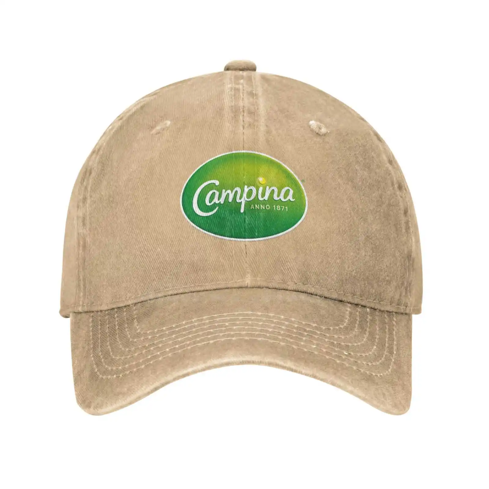 

Campina Logo Printed Graphic Brand Logo High-quality Denim cap Knitted hat Baseball cap