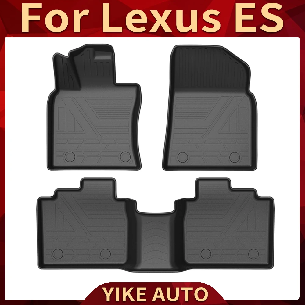 Автомобильные коврики для Lexus ES XZ10 2018-2022, всесезонные коврики из ТПЭ без запаха, водонепроницаемые коврики для подноса, аксессуары для интерьера 
Автомобильные коврики для Lexus ES XZ10 2018-2022, всесезонные коврики из ТПЭ без запаха, водонепроницаемые коврики для подноса, аксессуары для интерьера