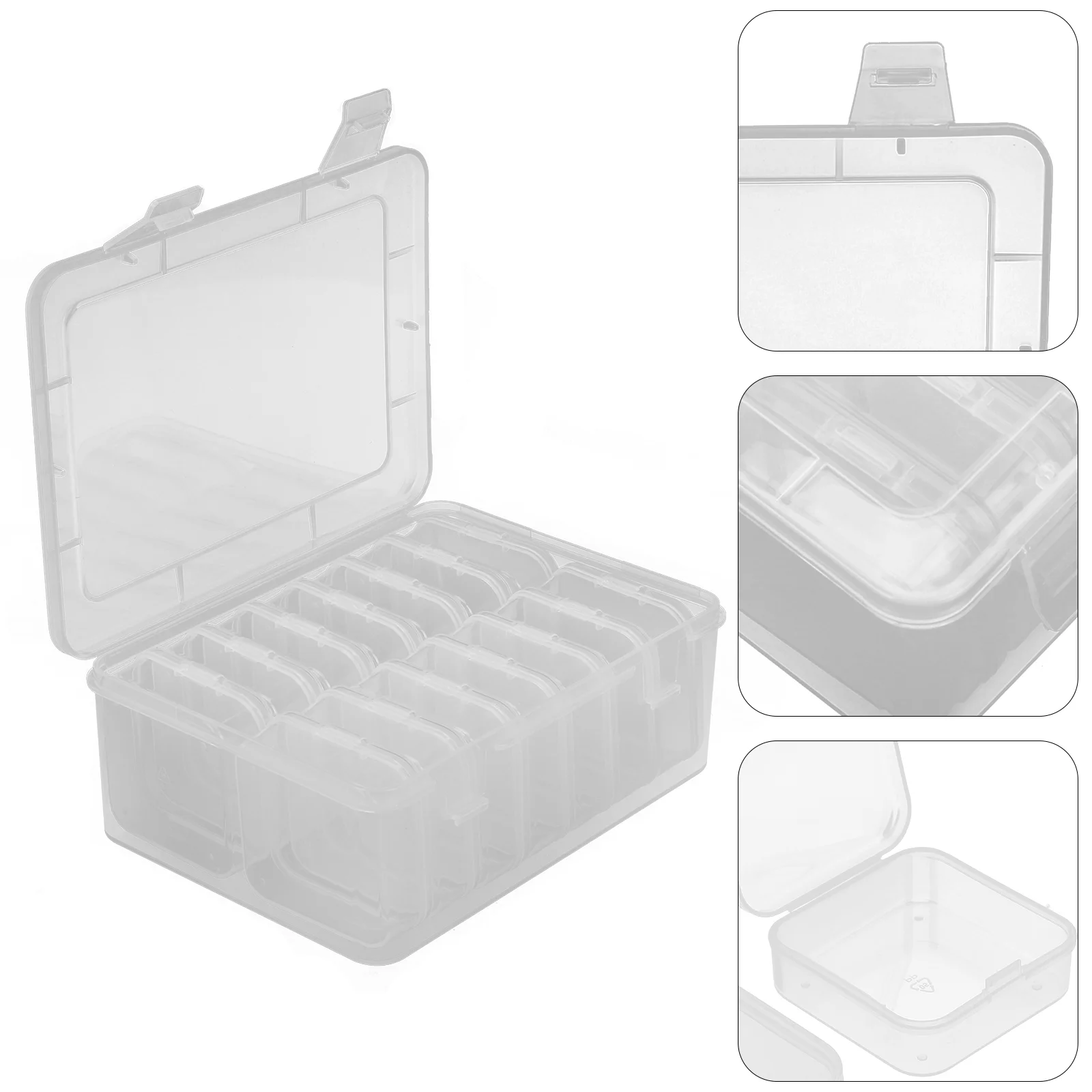 Jewelry Storage Box Clear Container Lid Tackle Box Organizer Cover Craft Storage Box Plastic Bead Box Craft Box Organizer
Jewelry Storage Box Clear Container Lid Tackle Box Organizer Cover Craft Storage Box Plastic Bead Box Craft Box Organizer