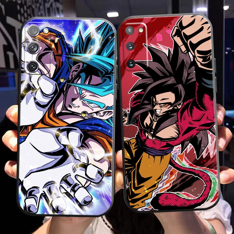 Japan Anime Dragon Ball Goku Phone Case For Samsung Galaxy S21 S20 Plus Ultra FE 5G Coque Funda Black Liquid Silicon TPU Back
Japan Anime Dragon Ball Goku Phone Case For Samsung Galaxy S21 S20 Plus Ultra FE 5G Coque Funda Black Liquid Silicon TPU Back