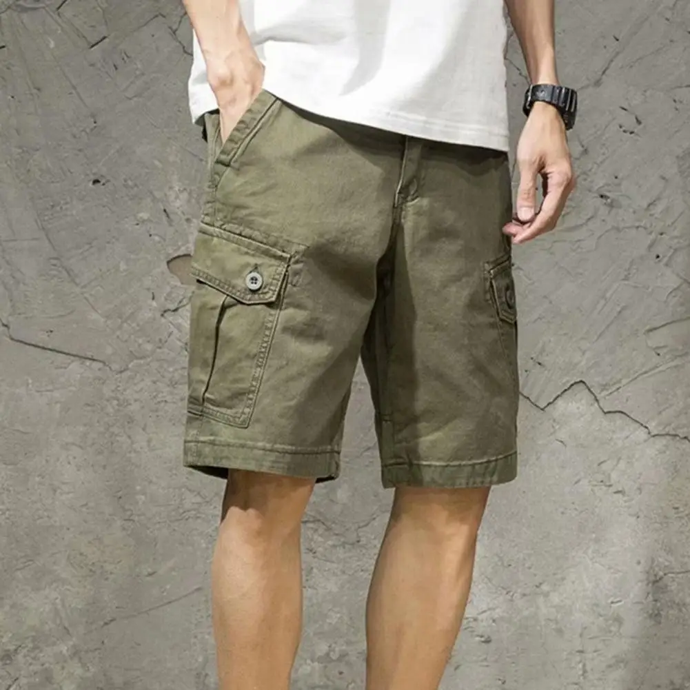 Men Pants Buttons Loose Wide Leg Knee Length Summer Shorts Multi Pockets Cargo Shorts Tactical Joggers Shorts Work Casual Pants
Men Pants Buttons Loose Wide Leg Knee Length Summer Shorts Multi Pockets Cargo Shorts Tactical Joggers Shorts Work Casual Pants