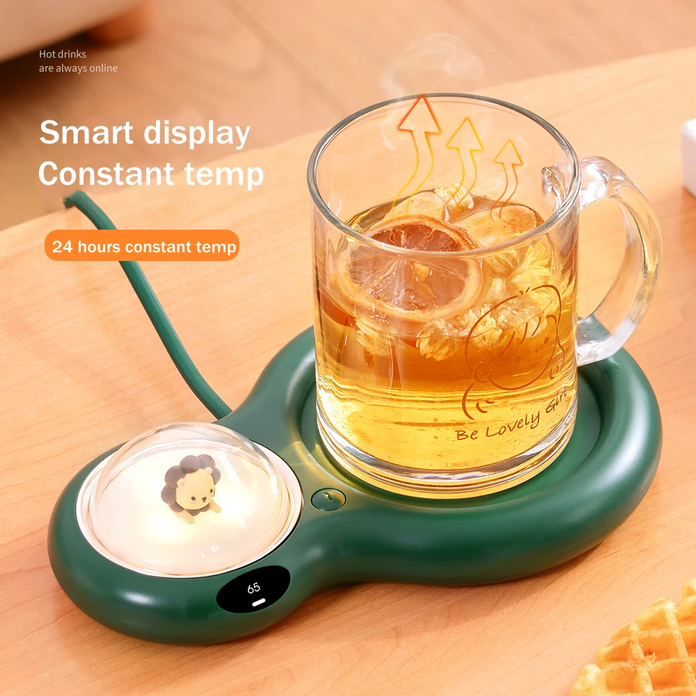 110-220V Tea Pot Warmer Usb Coffee Coasters LCD Display Heating Base Cup Heater Cute Night Light Electric Stove Boiler Water Mug
110-220V Tea Pot Warmer Usb Coffee Coasters LCD Display Heating Base Cup Heater Cute Night Light Electric Stove Boiler Water Mug