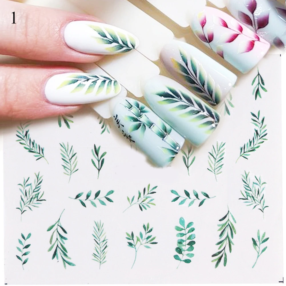 Water Transfer Sticker For Nail Art 1Pcs Flower.Leaf.Sticker Decal Nail Tattoo Decorations
Water Transfer Sticker For Nail Art 1Pcs Flower.Leaf.Sticker Decal Nail Tattoo Decorations