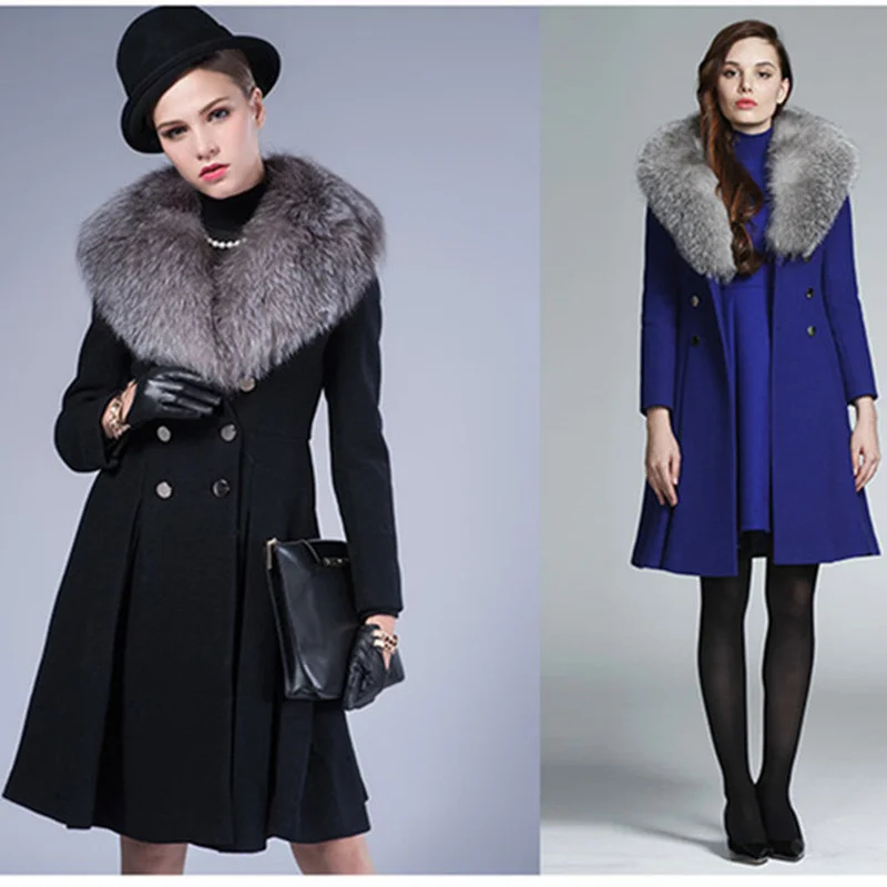 Autumn Winter Double-Breasted Cloak Cape Woollen Coat Women Red Fur Hooded Tweed Poncho Thick Warm Batwing Sleeve Loose Outwear
Autumn Winter Double-Breasted Cloak Cape Woollen Coat Women Red Fur Hooded Tweed Poncho Thick Warm Batwing Sleeve Loose Outwear