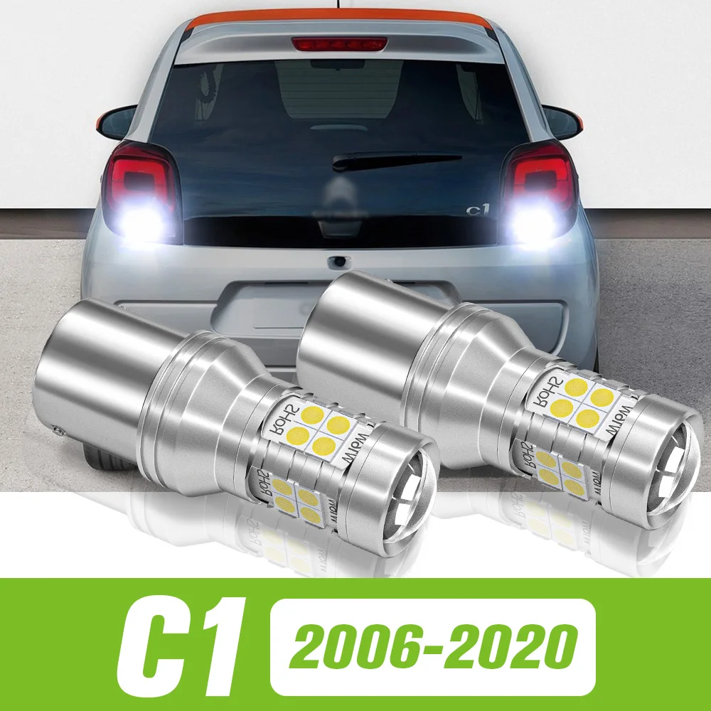 2pcs For Citroen C1 2006-2020 LED Reverse Light Backup Lamp 2008 2009 2010 2011 2012 2013 2014 2015 2016 2017 2018 Accessories 
2pcs For Citroen C1 2006-2020 LED Reverse Light Backup Lamp 2008 2009 2010 2011 2012 2013 2014 2015 2016 2017 2018 Accessories