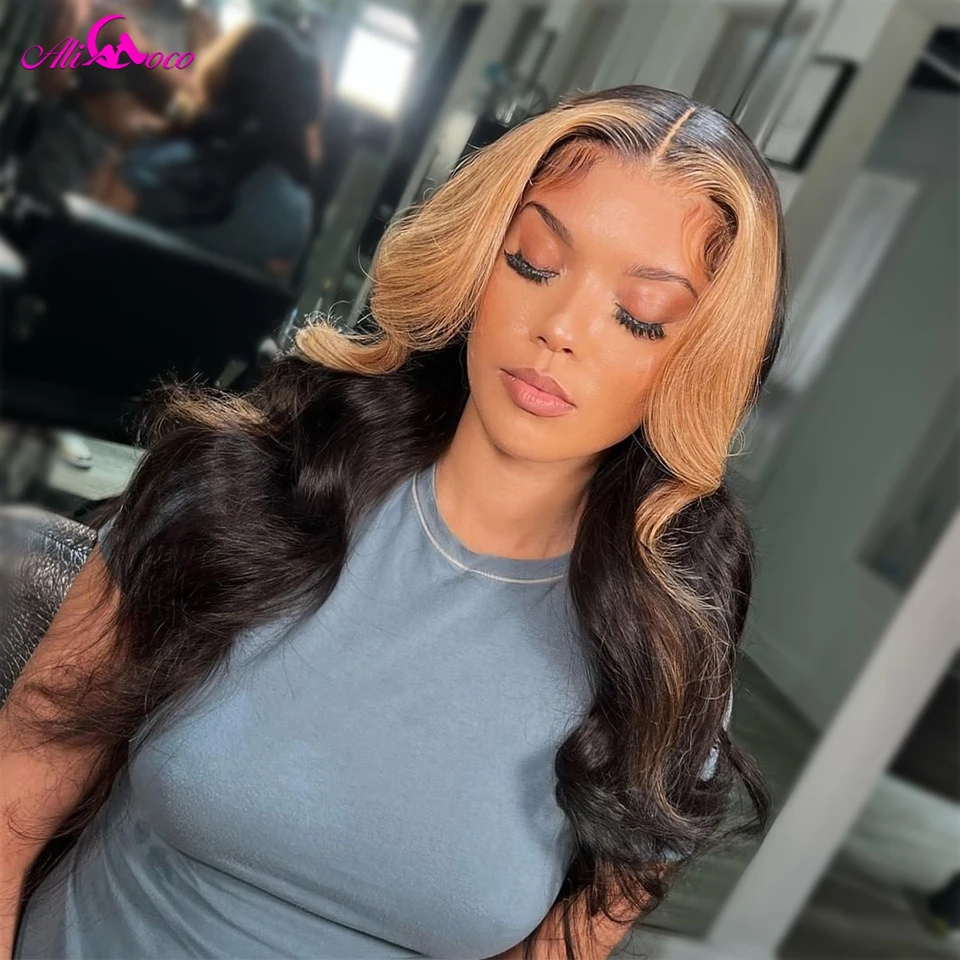 Highlight Blonde Lace Front Wig For Women Transparent Lace Frontal Human Hair Wigs 30 Inche Body Wave Lace Clsoure Wig Remy
Highlight Blonde Lace Front Wig For Women Transparent Lace Frontal Human Hair Wigs 30 Inche Body Wave Lace Clsoure Wig Remy