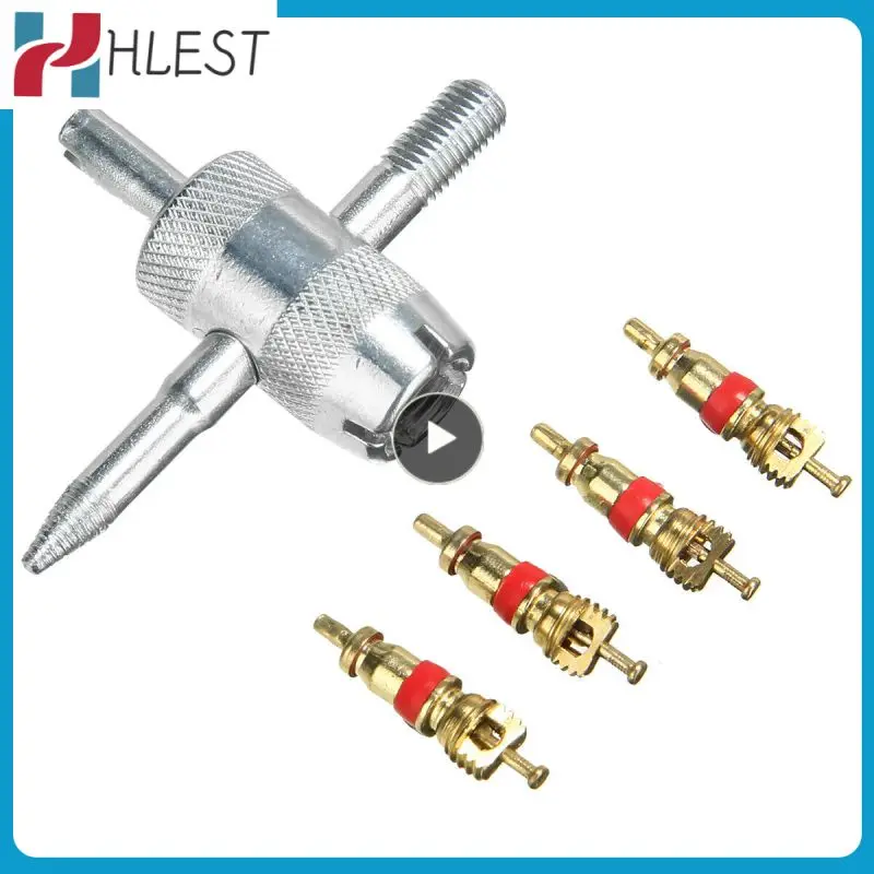 Drop Shipping 4 Way Car Motorcycle Bike Tire Valve Stem Removal Tool Tire Repair Tool+4 Valve Stem Cores
Drop Shipping 4 Way Car Motorcycle Bike Tire Valve Stem Removal Tool Tire Repair Tool+4 Valve Stem Cores